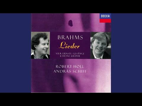 Brahms: 5 Lieder,