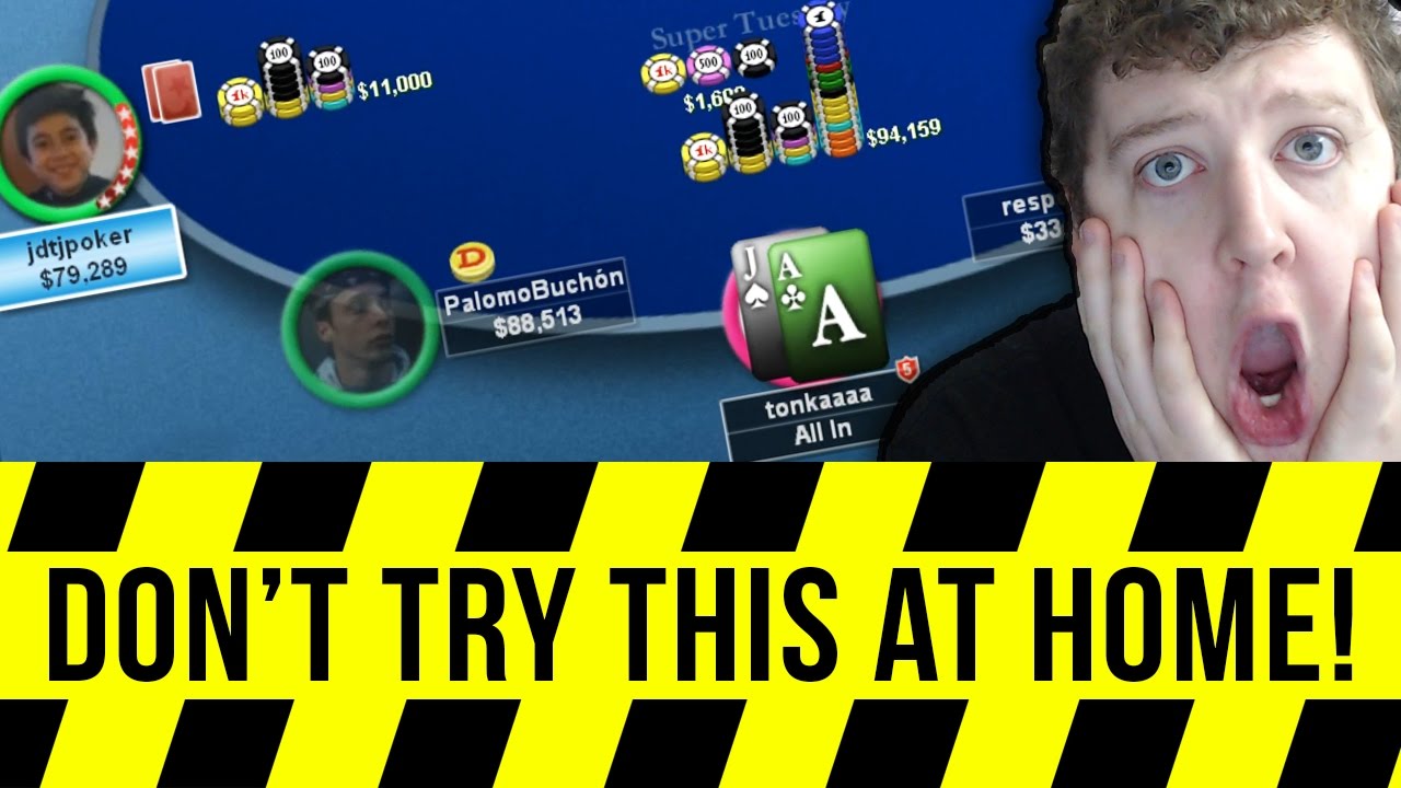 Masterful Play OR Tragic Punt In $1050 Super Tuesday?