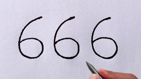 How to Draw Elephant from Number 666 | Cat Drawing | Dog Drawing | Animals Drawing Number Drawing 