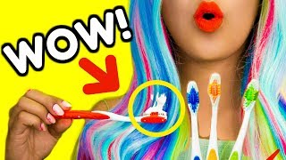 DIY Hair & Makeup Life Hacks! 12 DIY Makeup Tutorial Life Hacks for Girls! Natalies Outlet