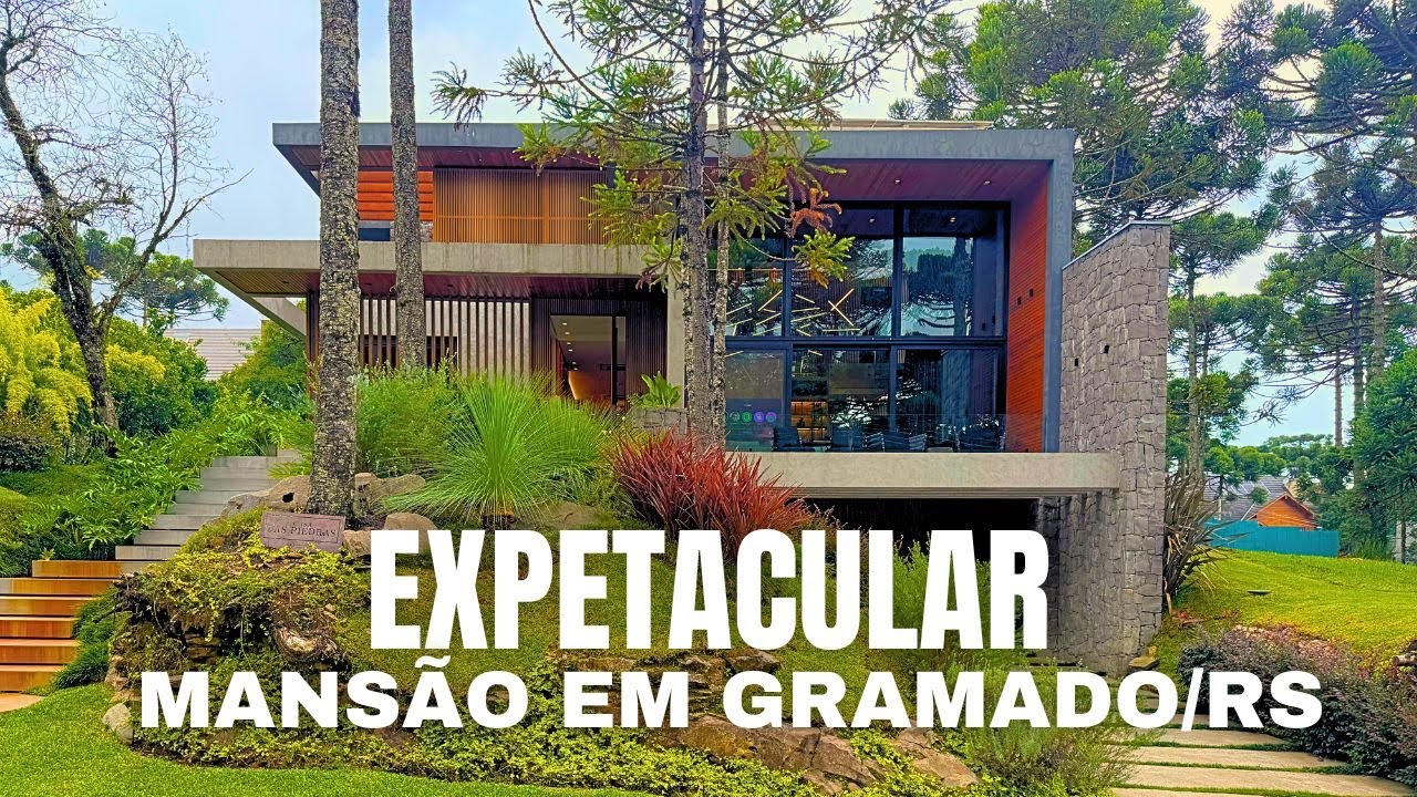 Mansão CINEMATOGRÁFICA a venda em GRAMADO, dentro do ASPEN MOUNTAIM.