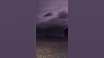 Thumbnail of Storm chasing after dark hits different. Powerful #tornado sighted after dark near Pink, OK