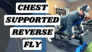 CHEST SUPPORTED REVERSE FLY | BASIC TUTORIAL | RAPIDFITNESSONLINE.COM