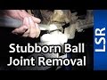 Removing Stubborn/Stuck Lower Ball Joint - Tacoma 1998