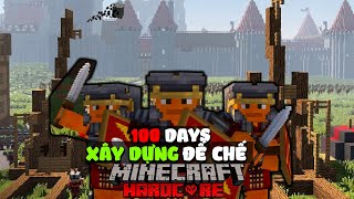 Kiro tóm tắt 100 ngày xây dựng và phát triển đế chế trong sinh tồn Minecraft