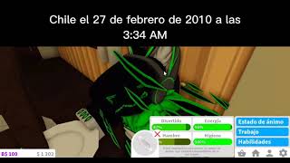 Chile 27 de febrero 2010 @MDCDEV