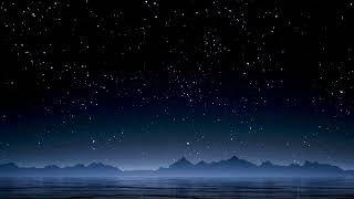 ✨ 8 Hours of Starry Night Sky with White Noise | Relaxing Sleep, Study, Meditation Ambience (No Ads)