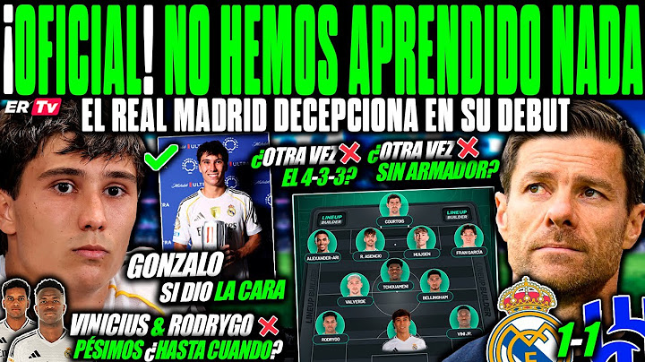 💥 DISASTER! REAL MADRID'S DEATH IN XABI ALONSO'S DEBUT. HAVE WE LEARNED NOTHING?
