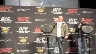 DANA WHITE Video Blog 11.17.2010