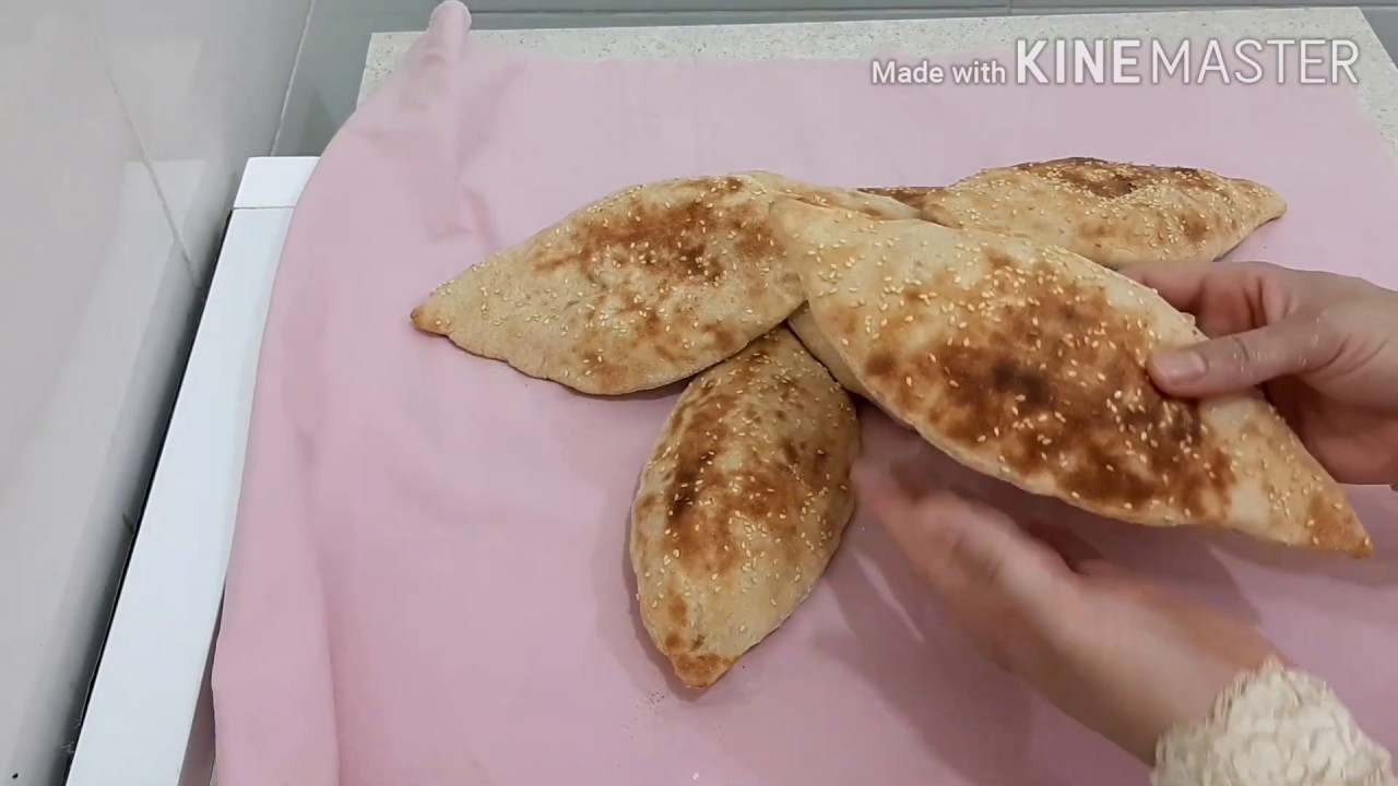 صمون  الطحين الأسمر الصحي حار ومكسب 😊✌️