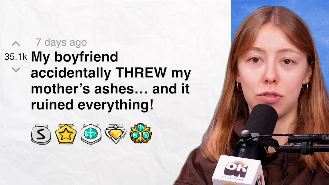 My boyfriend accidentally THREW my mother’s ashes… and it ruined everything! | Reddit Stories