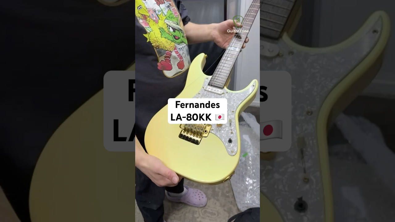 Подписуха японского Кена. Fernandes LA-80KK 🇯🇵