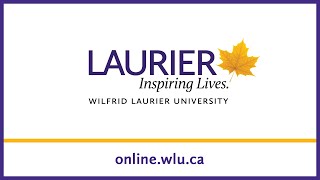 Wilfrid Laurier University: The online experience