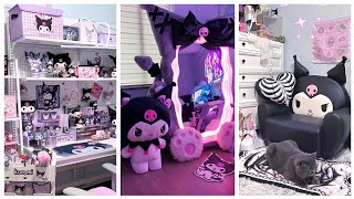 Kuromi Room Tour Sanrio Cute Stuffs Stationery Haul 