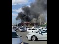 В Атырау полностью сгорело кафе-2