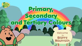 Colours for kids | Learn Colours  Primary, Secondary and Tertiary Colours | #PantsBear