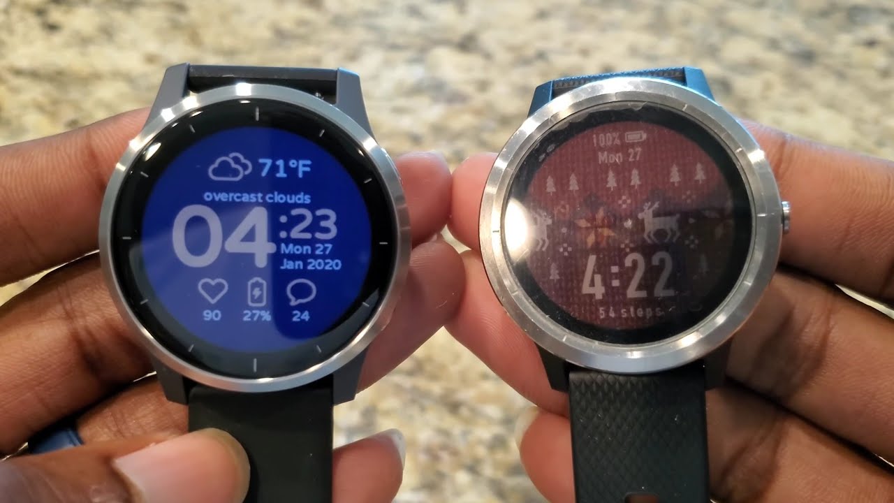 peregrination lavendel Ashley Furman Vivoactive 4 vs Vivoactive 3 comparison - YouTube