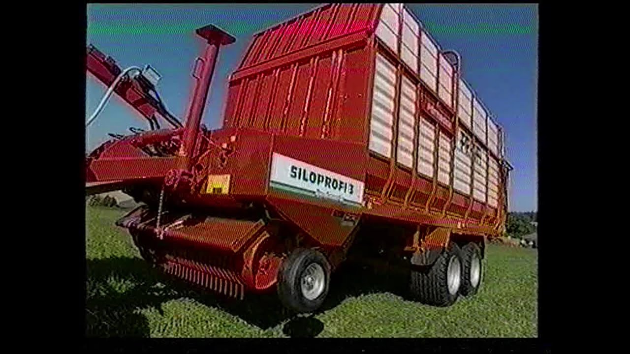 Legendární sběrací vozy Pöttinger Ladeprofi, Ernteprofi, Siloprofi a Europrofi