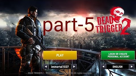 dead trigger 2 Android gameplay Level-17, 18,19,20.(hard mode)