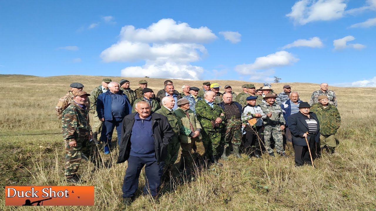 Охота на кабана в Осетии. Две лицензии и 45 охотников.