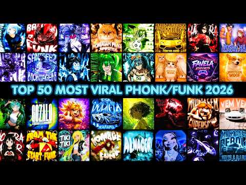 TOP 50 MOST VIRAL PHONK/FUNK 2026 SONGS PLAYLIST