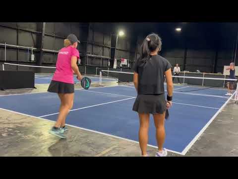 4.0 W | GOLD | Diana/CindyM vs Liz/Whitney | Dragon Slam 2023 | GAME 1 | Stacks Pickleball