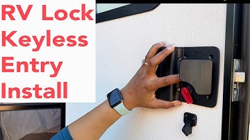 RV Lock Keyless Entry Install on Grand Design Imagine 2910BH || Vlog S2 Ep 09