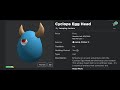 Roblox sniping Cyclops Egg Head Serial #34
