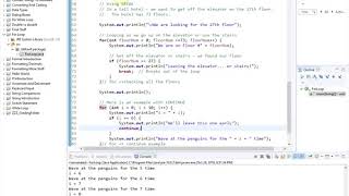 Java 4.5-  Break & Continue Statements