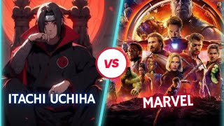 who can defeat ITACHI UCHIHA in the MARVEL ll#avengers #marvelsavengers #marvel