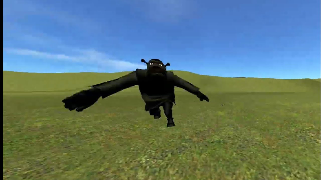Munci Shrek Extreme won't stop chasing me in gmod