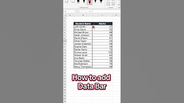 Excel Data Bars Tutorial | Visualize Data with Conditional Formatting
