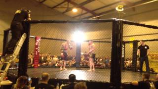 Danny Mitchell Knockout - Farsley AFC MMA 2013