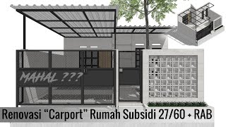 RENOVASI RUMAH SUBSIDI TYPE 27/60
