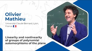 Olivier Mathieu. Linearity and nonlinearity of groups of polynomial automorphisms of the plane