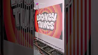 Wall Printing of Looney Tunes #tempoapps #looneytunes #bugsbunny (95th Anniversary Special)