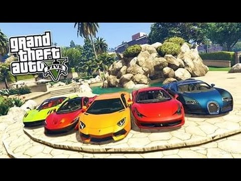 Все машины gta v