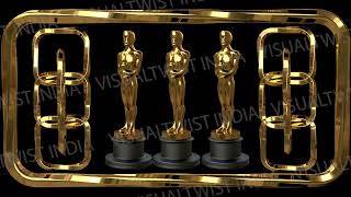 4K Realistic OSCAR Gold Awards Theme For Concert  | Mapping | Premium Loop