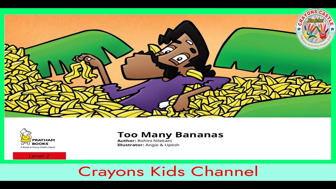 Too many Bananas Short Stories for Kids YouTube