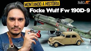 Montando o Focke-Wulf Fw 190D-9 [AULA 17] Pintura parte 1