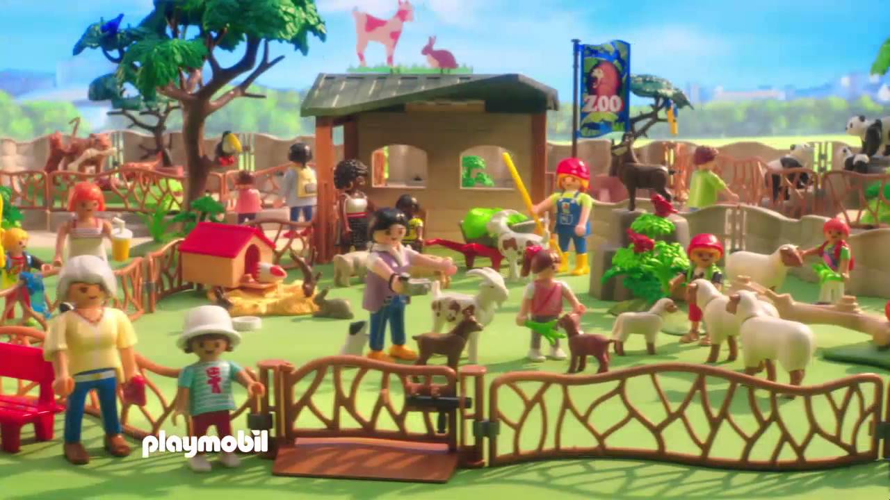 PLAYMOBIL præsenterer den nye zoo! (Danmark) - YouTube