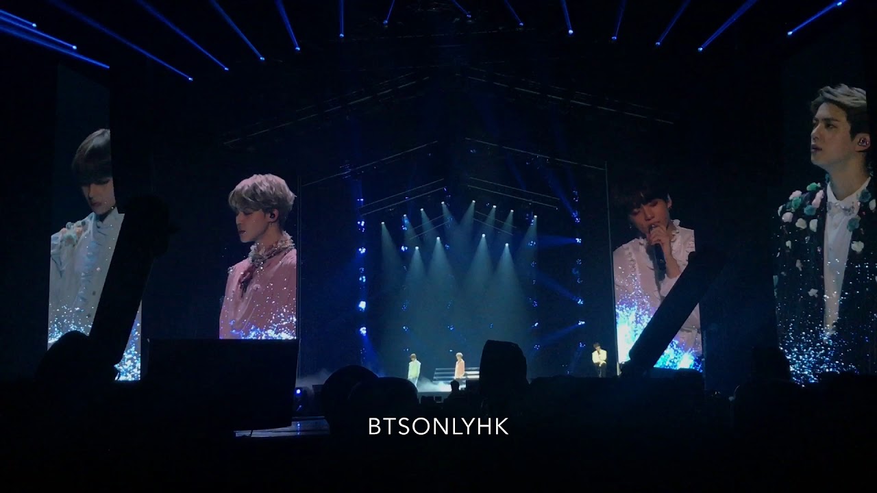 181010 전하지 못한 진심 The Truth Untold BTS(방탄소년단) Love Yourself Tour in London 1080p Fancam