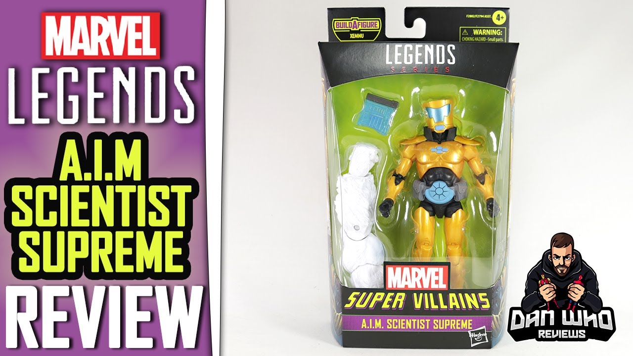 Marvel Legends A.I.M. Scientist Supreme Xemnu BAF Super Villains