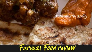 Faruuzi Multicuisine Review- Garlic Naan & Er Chicken Masala