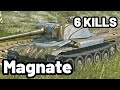 Magnate  46k damage  6 kills  wot blitz pro replays
