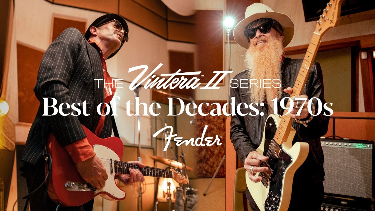 洋楽 The GN Players Billy F Gibbons and the BFG's | Vintera II Series | Fender - YouTube