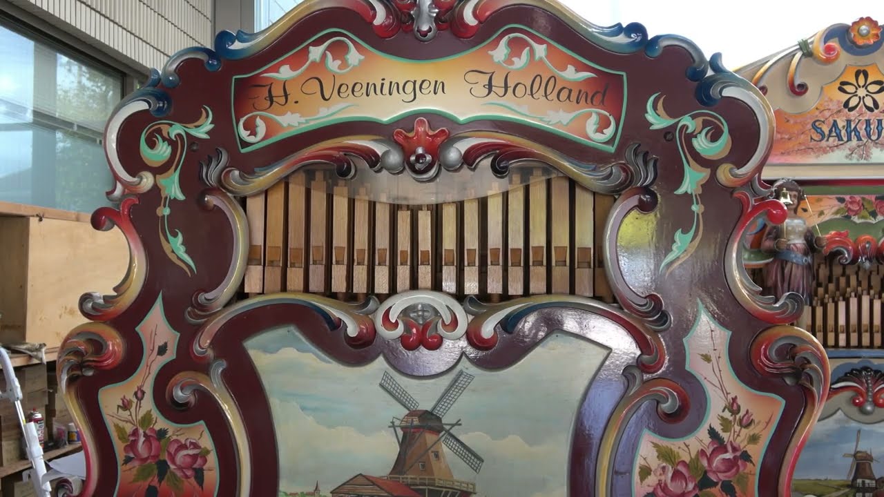 ストリートオルガン》H. Veeningen 35-key 