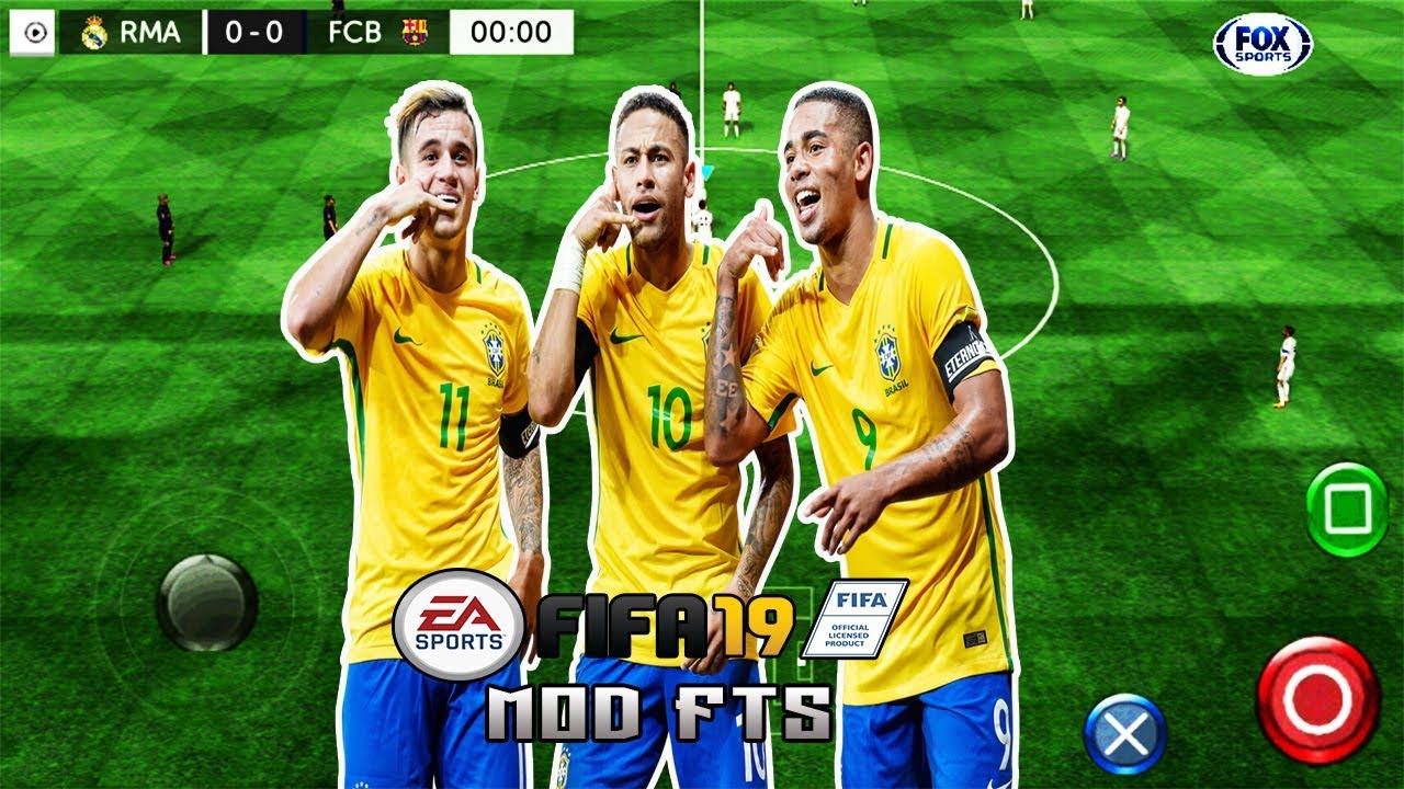 FTS 18 Mod FIFA 2019 Android Offline ▪200 MB▪ Ultra HD Graphics (New Squad,Pitch,Kits)
