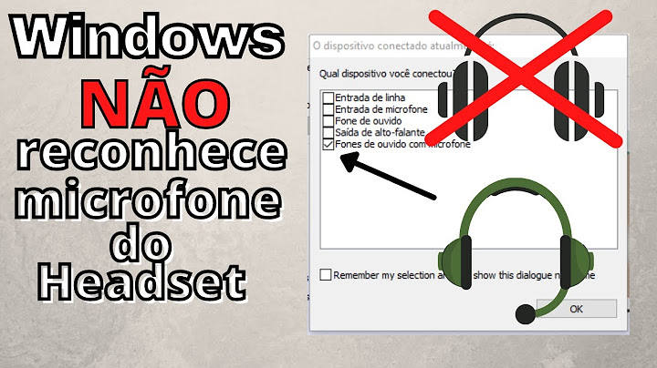 Microfone do Headset não funciona - TUTORIAL RÁPIDO