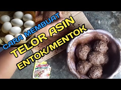 Tips atau cara membuat telor asin entok/mentok Tips atau cara membuat telor asin entok/mentok